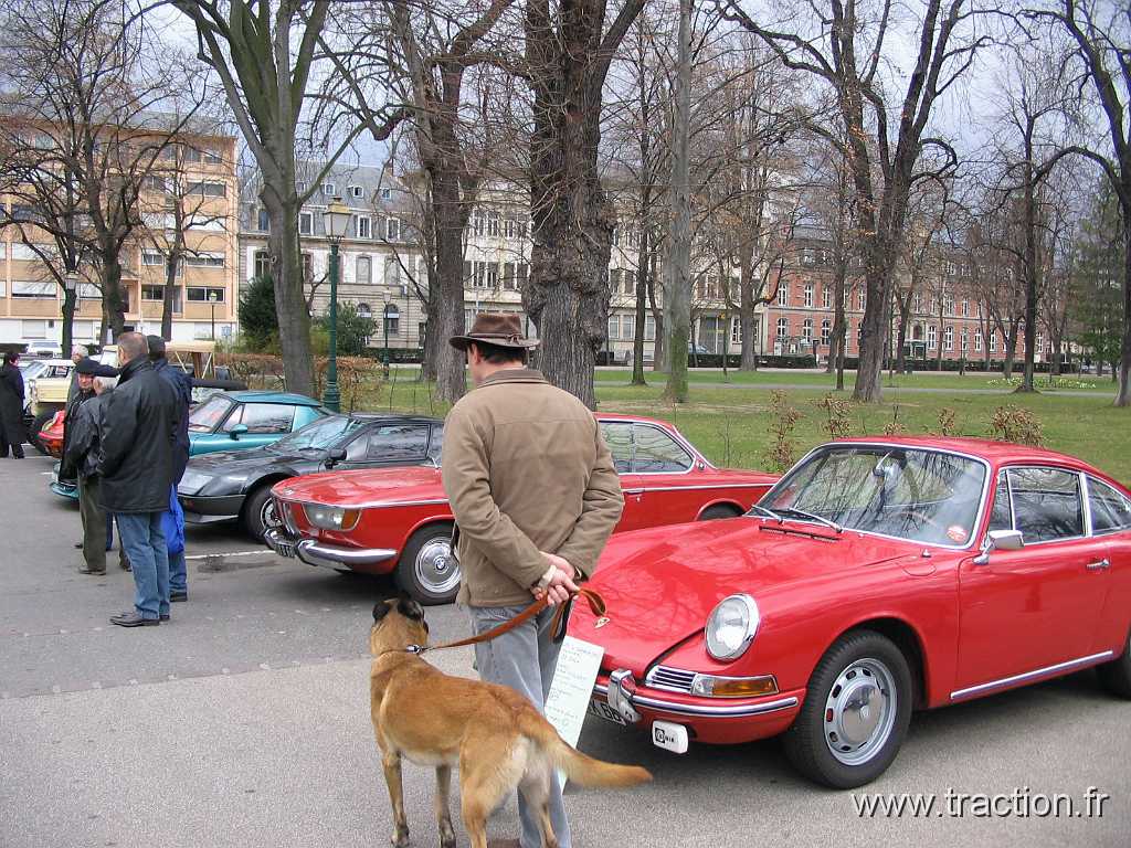 2008_03_02 Colmar 04.jpg - 02/03/2008 - 68000 COLMAR Rendez-vous mensuel de l'Association Colmar Auto-Rétro, vue générale